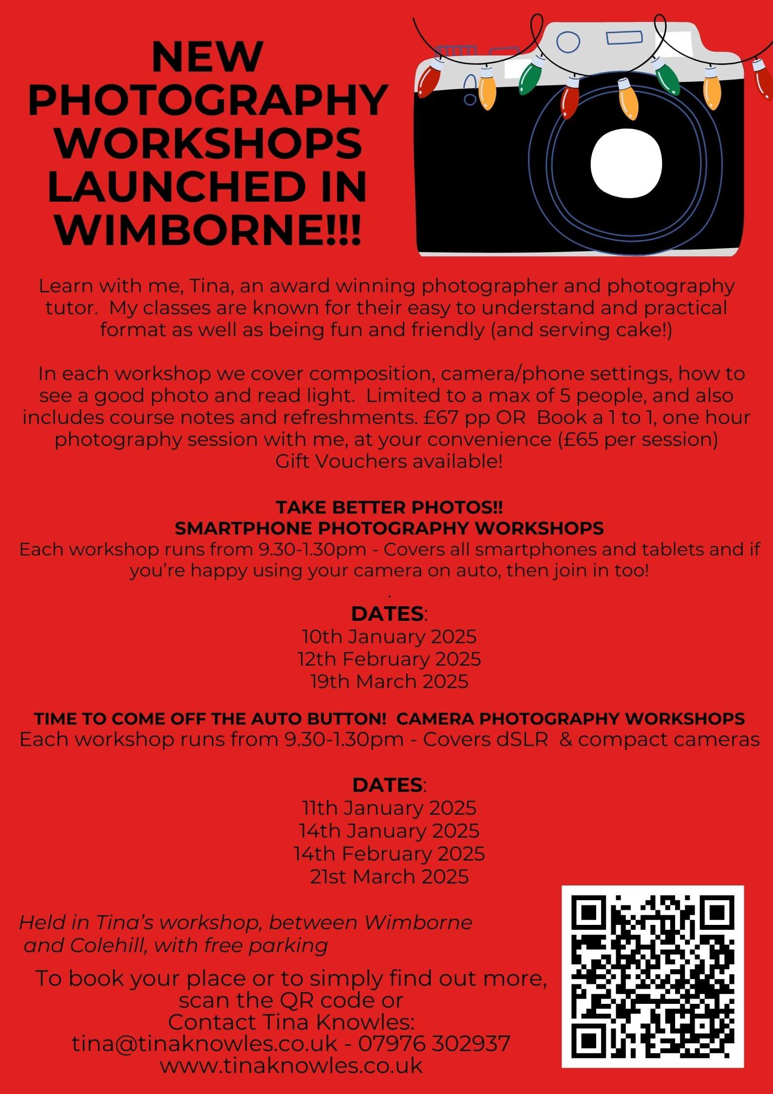 RED 2025 spring dates Discover the Art of Photography workshops 2425 (1)